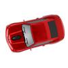 Race Car Wireless Mouse Sports Car Computer Mouse 2.4 GHz LED Light 1600 DPI Optical Sensor for OS X PC Red