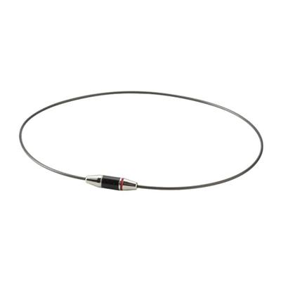 RAKUWA Colier Wire EXTREME Carbon Silver 50cm Phiten Advanced Technology [Umeri rigidi] [Gât rigid] [Folosește Metax] Bărbați