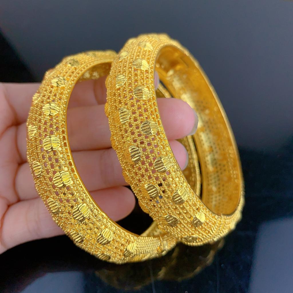 2026 Luxury Ladies Open Bracelet Dubai Bride Indian Light Luxury Women's Wedding Bracelet