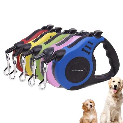 5m Retractable Dog Leash Automatic Telescopic Durable Nylon Puppy Cat Pet Lead Outdoor Travel Walking Hiking Traction Rope