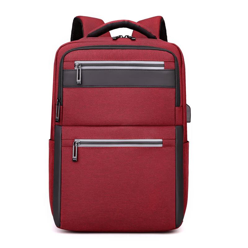 Hufeng Dual USB Business Casual Laptop Backpack