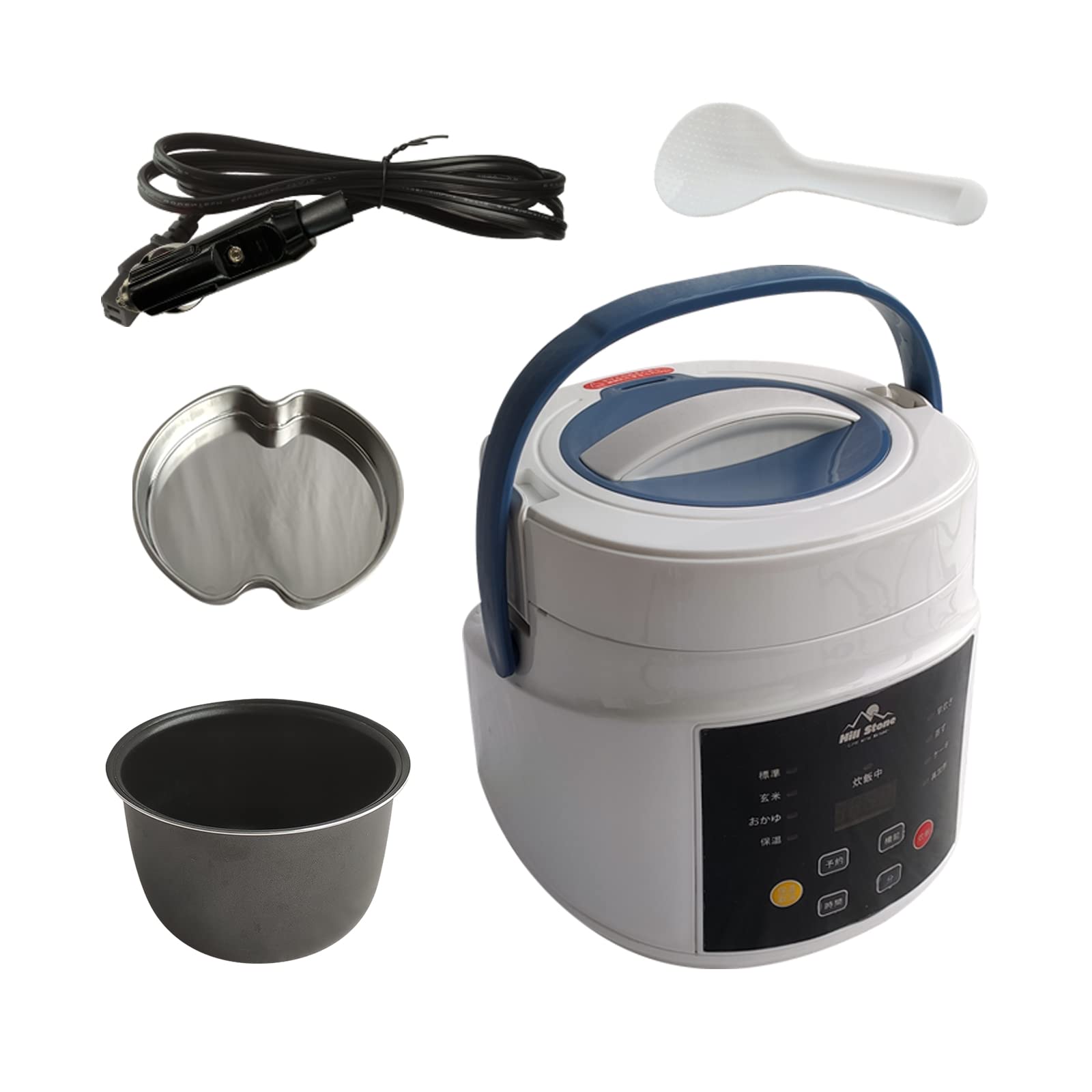 

Sun Percy Car Rice 2 Keeps Warm for Up to 12 Cooking Cooker, Cups, 12V/24V, Hours, Reservation, [Product]