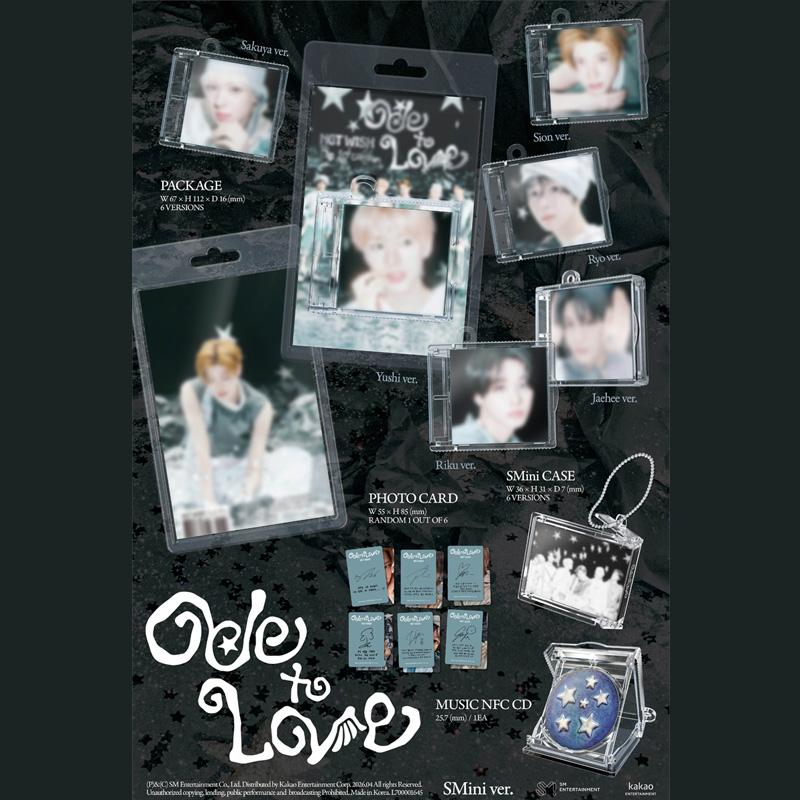 [PRE ORDER] NCT WISH – 1st Album Ode To Love SMini Ver. (Smart Album)