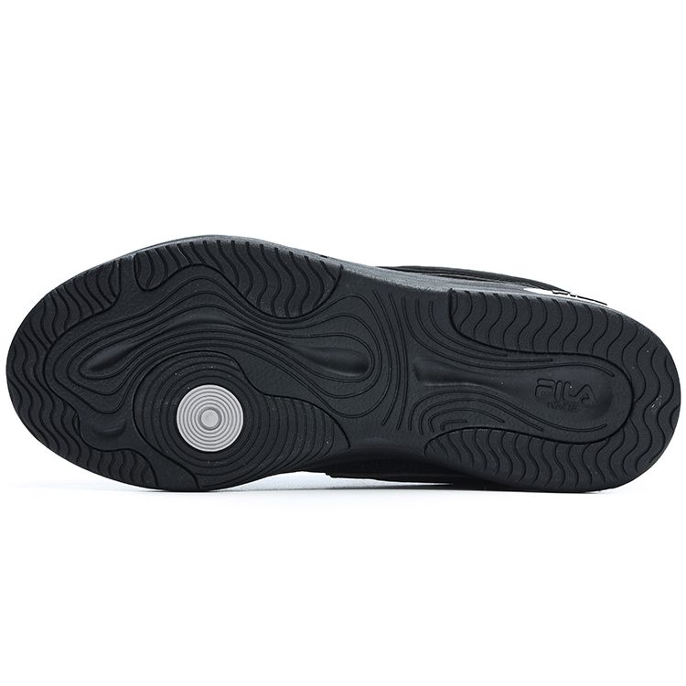 FILA Men's Black Low Top Platform Retro Casual Sneakers F12M314203FBK