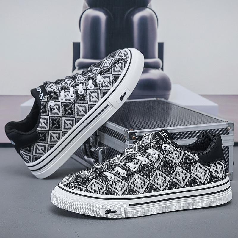 

Мужская парусиновая обувь ****** дышащая универсальная спортивная и прогулочная обувь для сноуборда с одной педалью, подошва дерьмо старая ******* тканевая обувь нишевая модная обувь 39 чёрный