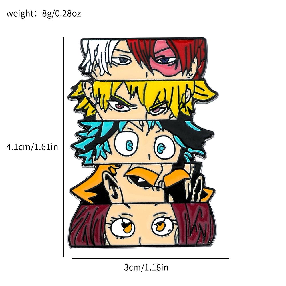 24 Styles Anime Pirate Enamel Brooch Backpack Pin Women s Brooch and Rotatable Badge Cosplay Accessories Friend Gift Toy
