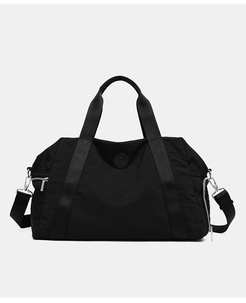 Lightweight Large-Capacity Travel and Sports Bag with Handheld and Crossbody Options for Short Trips and Commuting