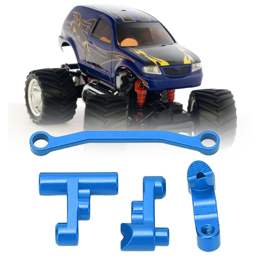 RC Steering Assembly Aluminum Alloy Replacement Exquisite Upgrade Parts for LaTrax Teton 1Celsius18 RC Car