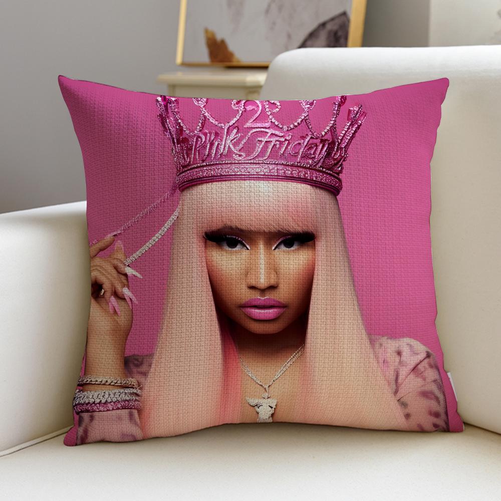 Queen NNicki MinajS Cushion Cover Pcs Linen Throw Pillow Covers x x Modern Home Decor