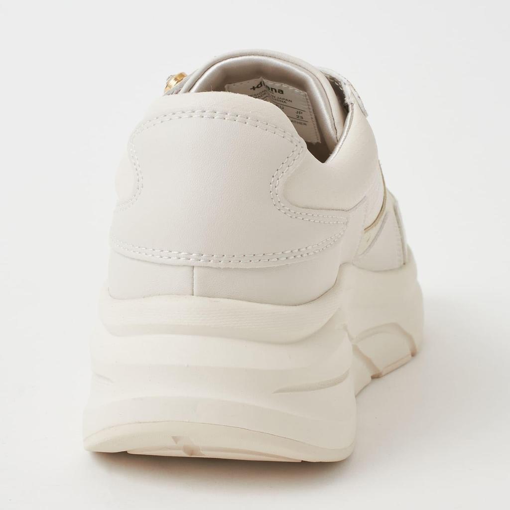 Diana Plus Size 170874600008 Sneakers, White/Ivory, 22.0cm,
