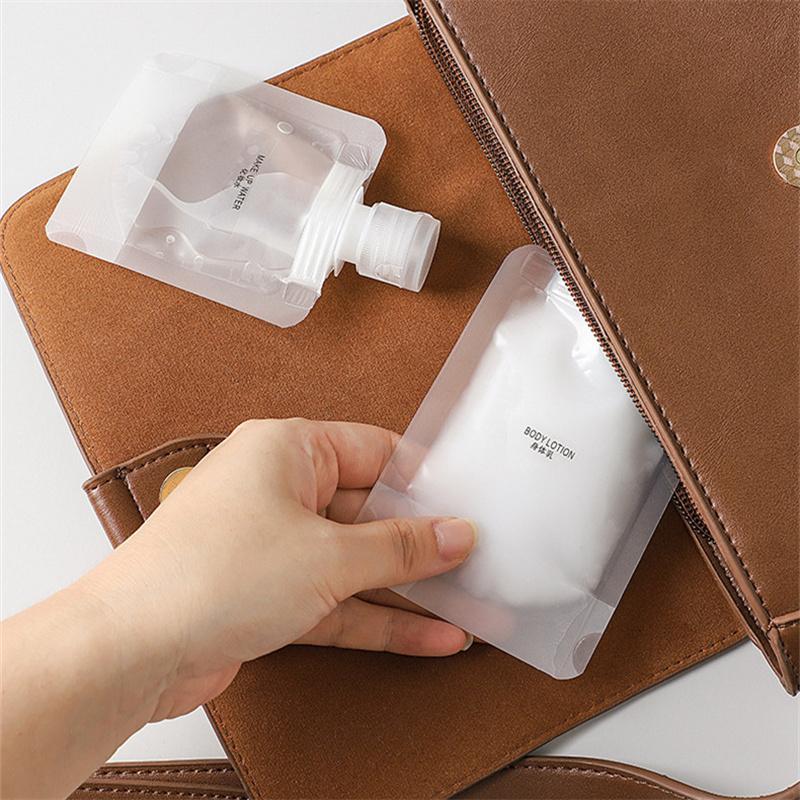 30/100 ml dávkovač lotion sáček Cestovní opakovaně použitelné sáčky Šampon Tekutý nepropustný znovu plnitelný kosmetický obal Skladovací nádoba