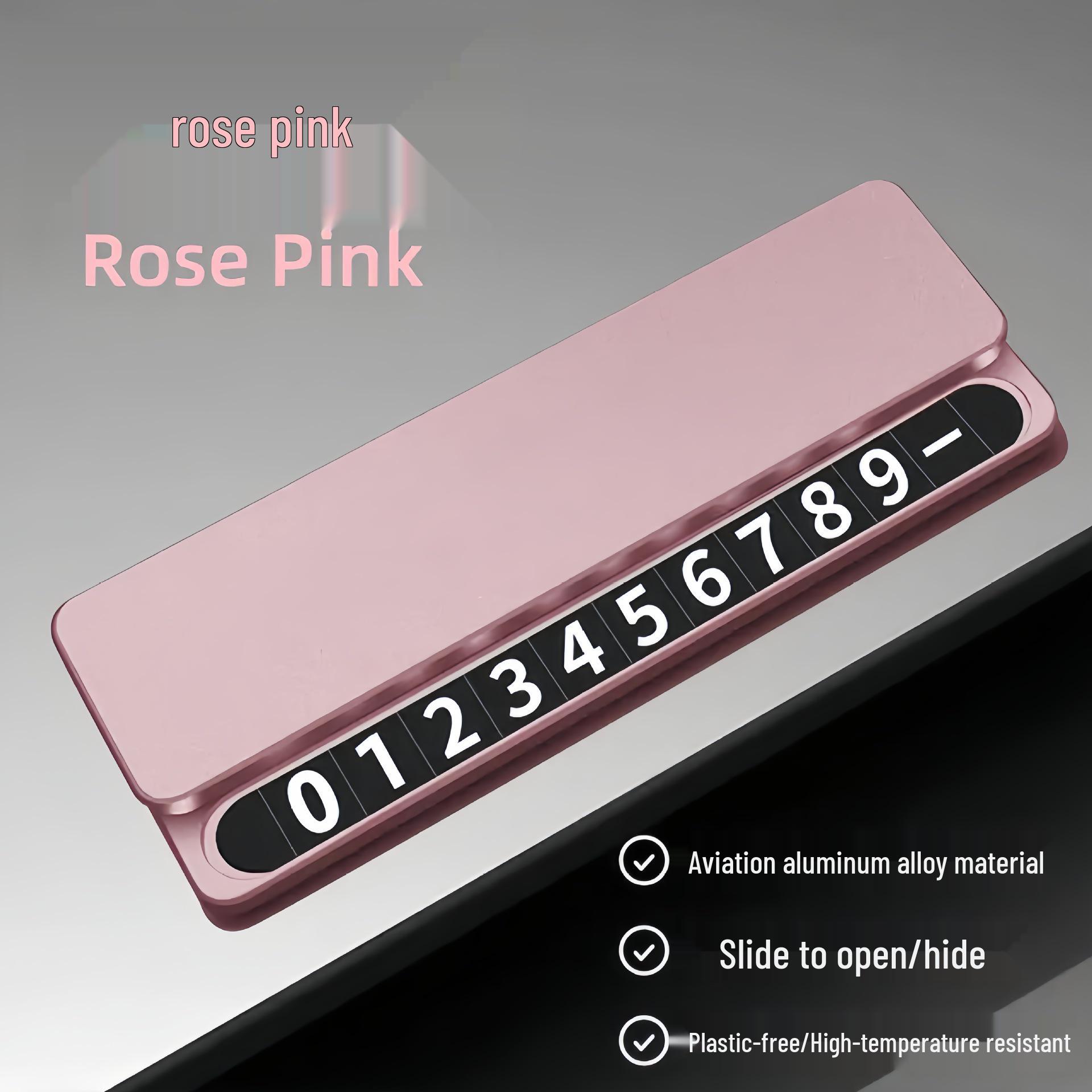 Upgraded Luminous Alloy Temporary Car Parking Plate