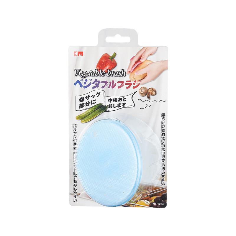 Vegetable Fruit And Cleaning Brush With Tpr Material For Home Use