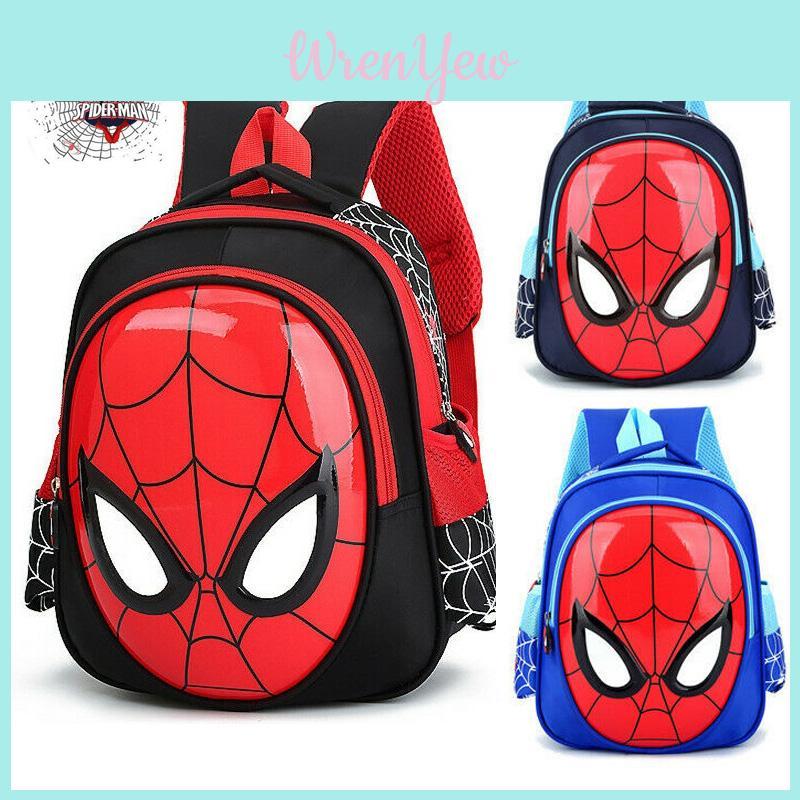 Usa lo Zaino 3D di Spiderman con Materiale Facile da Pulire per Ragazzi e Ragazze Attivi