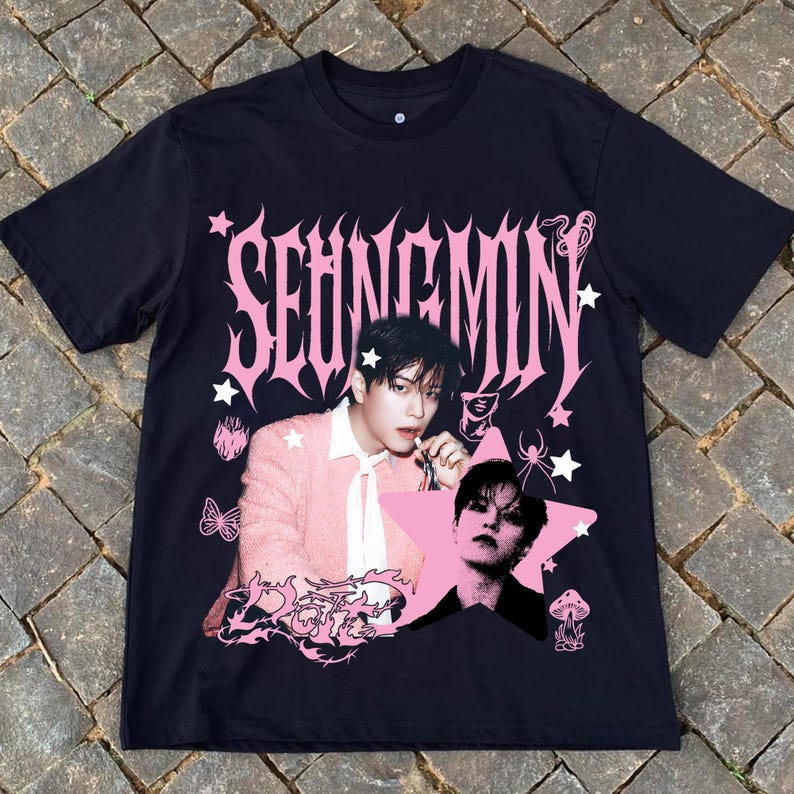 2026 Ретро Свитшот Stray Kids Seungmin Do It, Футболка Stray Kids Do It, Футболка Stray Kids World Tour Dominate _ Celebrate 4XL