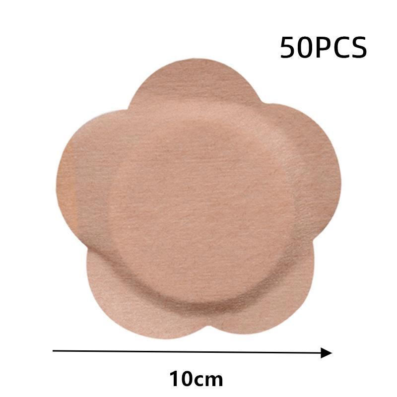 50Pcs/Set Replacement Disposable Castor Oil Pack Self-Adhesive Adhesive Navel Stickers Seepage Resistant Belly Button Protectors