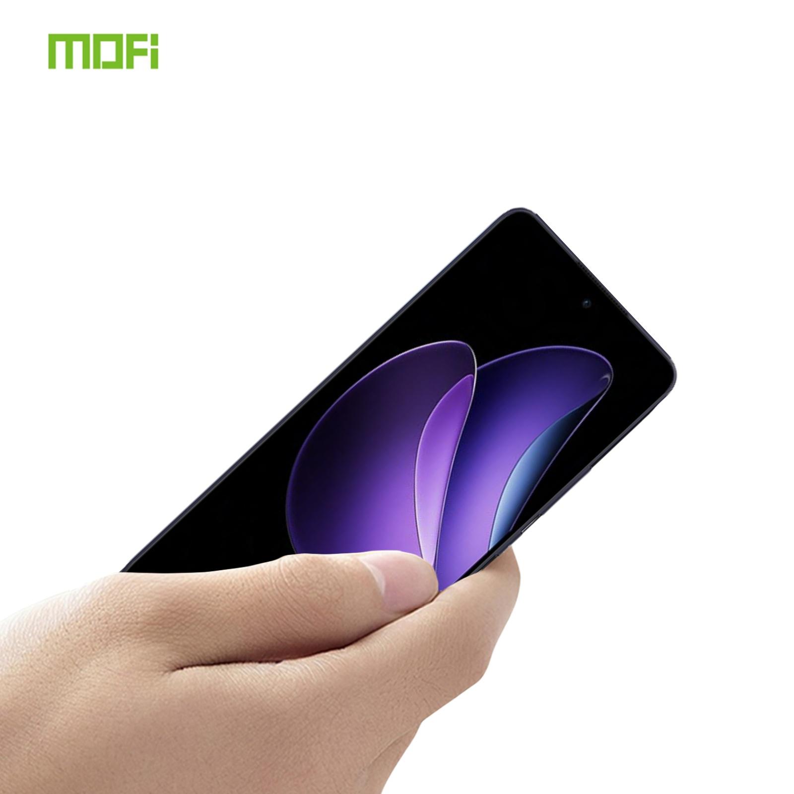 

For Oppo Reno13 F 4G/Oppo Reno13 F 5G Screen Protector MOFI 9H Full Glue Full Coverage High Aluminum-Silicon Glass Film Black