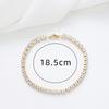 Light Luxury Niche Design Bracelet Personalized Exquisite Zircon Women's Bracelet Chain Ins Versatile Diamond Bracelet