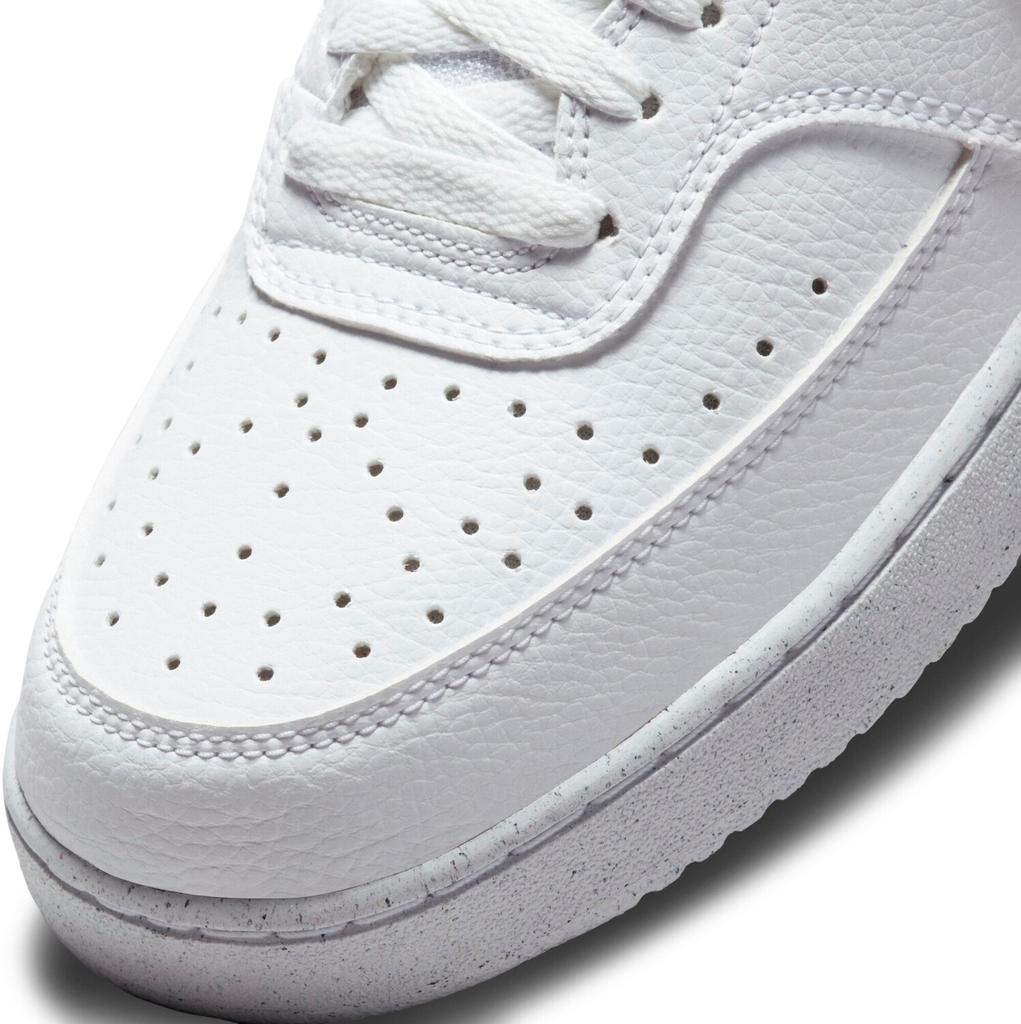 Women's Nike Court Vision Mid Sneakers (CD5436-100) White/white/white
