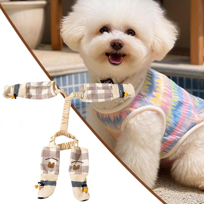 Dog Pants Cute Puppy Clothes With Shoes Pet Supplies Comfortable Dog Apparel For Adventures Garden Gatherings Indoor Outdoor