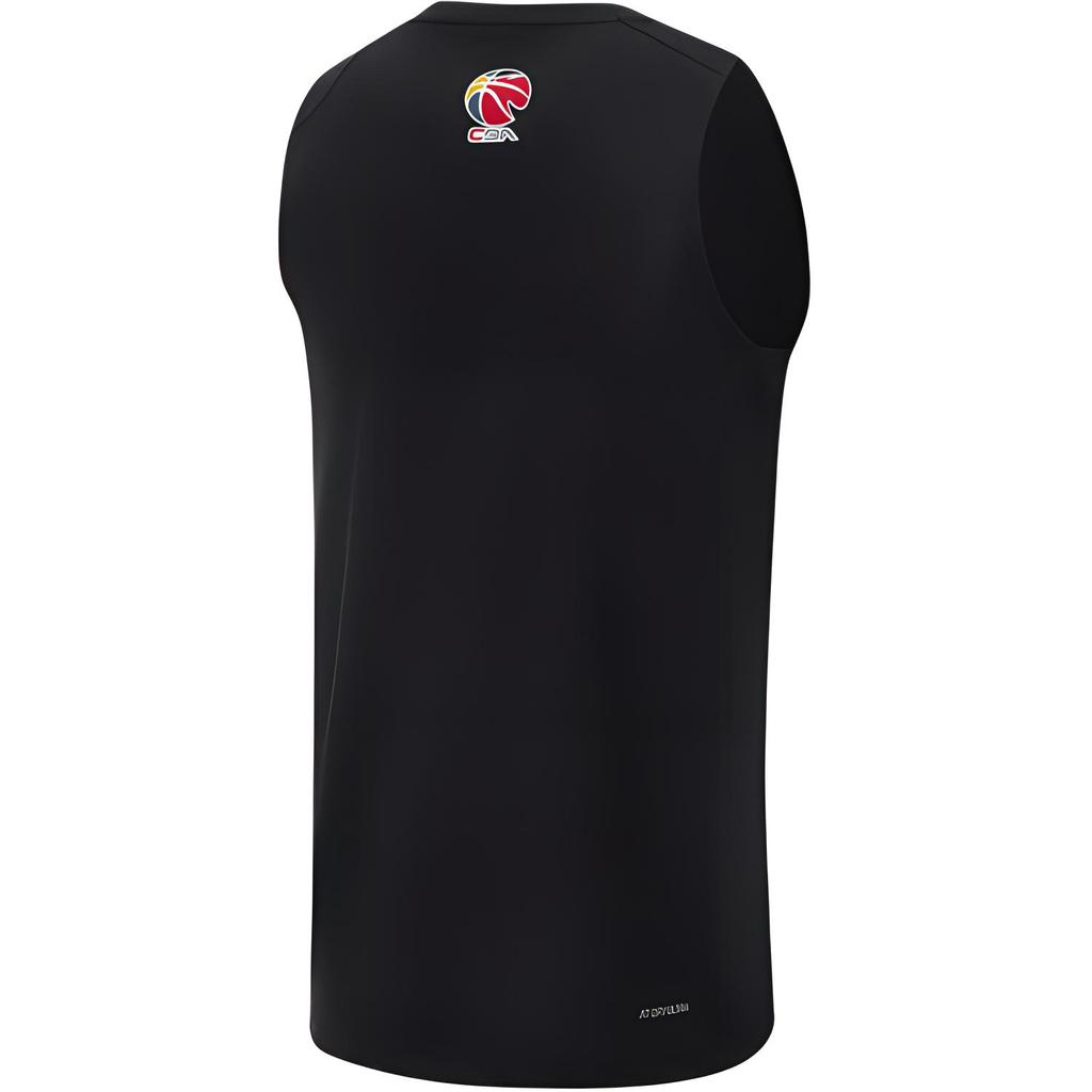 Li Ning CBA Series 24 Season Nanjing Team Comfortable Casual Simple Sleeveless Basketball Jersey Men Jersey Black AVSU821-2
