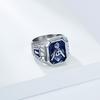 2026 Vintage Personality Masonic Ring Ring Men's Brotherhood Fashion Hipster Wear Hands Accessories