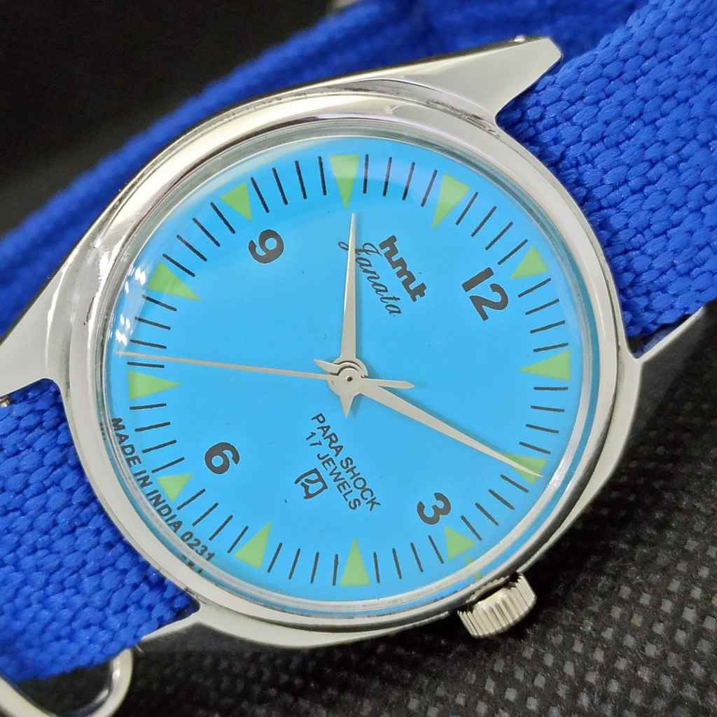 

USED HMT JANATA INDIAN MENS MECHANICAL WATCH a292679-1 Sku551d-a292679