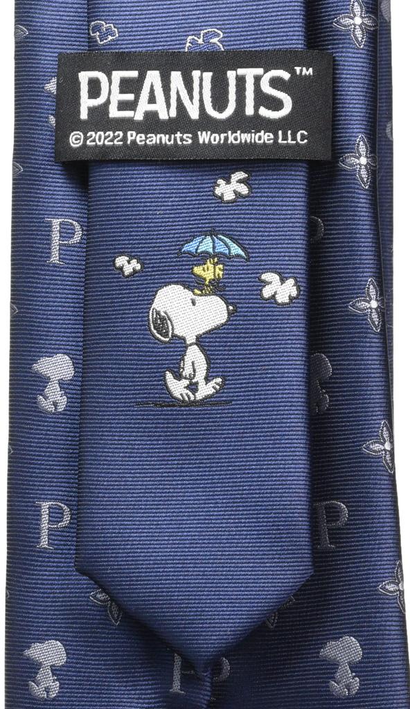 Peanuts Snoopy Tie PND48169 Navy Blue SNOOPY Business Brand Tie Gift