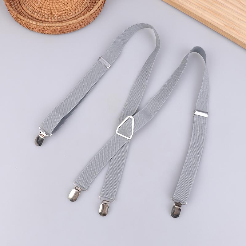 Elastic Adjustable Suspenders For Adults And Kids - Men Women Braces Suspender Set For Children Boys Girls Wedding Accessories