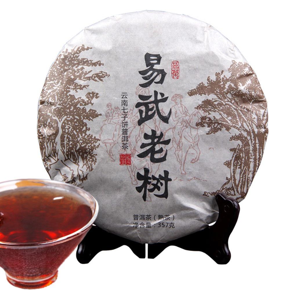 Yunnan Ripe Pu er Tea 357g Ancient Tree Natural Herbal Drink 01