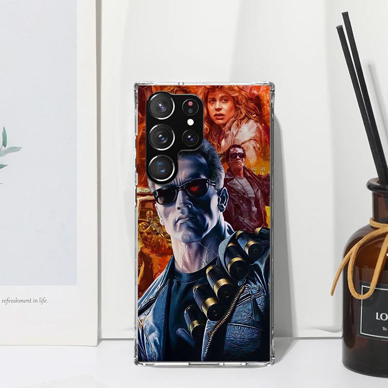 Arnold Schwarzenegger Terminator Phone Case For Samsung Galaxy Note 20 Ultra 10 Pro 9 8 S10 Lite S9 Plus S8+ S7 M21 M32 Edge Art