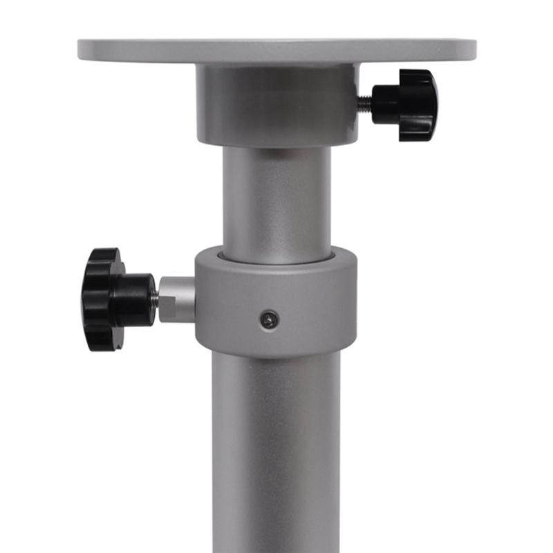 Ac29-Adjustable Table Pedestal Removable Lifting Table Leg Aluminum Alloy Table Base For RV Boat Yacht Silver White