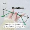 Myopia Glasses Luxurious Anti Blue Light Glasses Lense for Women -1.00 Eye Glasses for Women  Gafas De Lectura