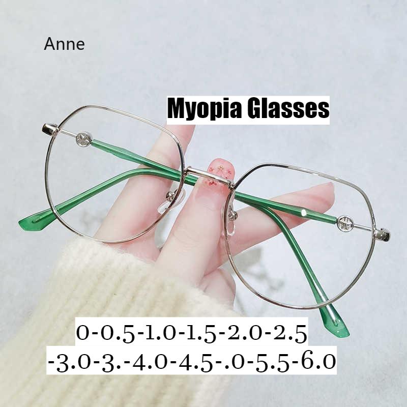 Myopia Glasses Luxurious Anti Blue Light Glasses Lense for Women -1.00 Eye Glasses for Women  Gafas De Lectura