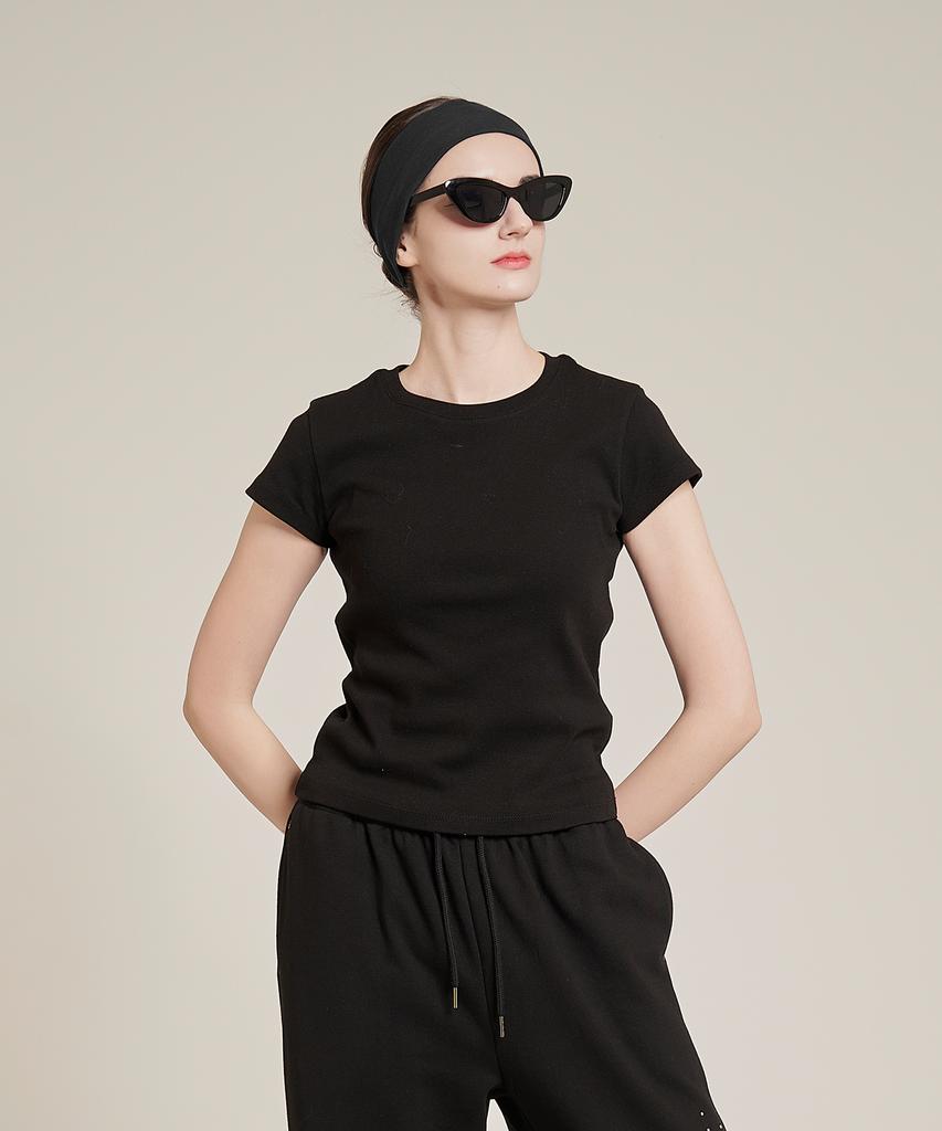 Iteoneolmomeonteu Basic Milano T-Shirt _ Black