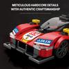 307PCS Speed Racer Building Blocks City Sport Vehicle Model Bricks Desktop Collection Display DIY Toys For Kids Holiday Gifts