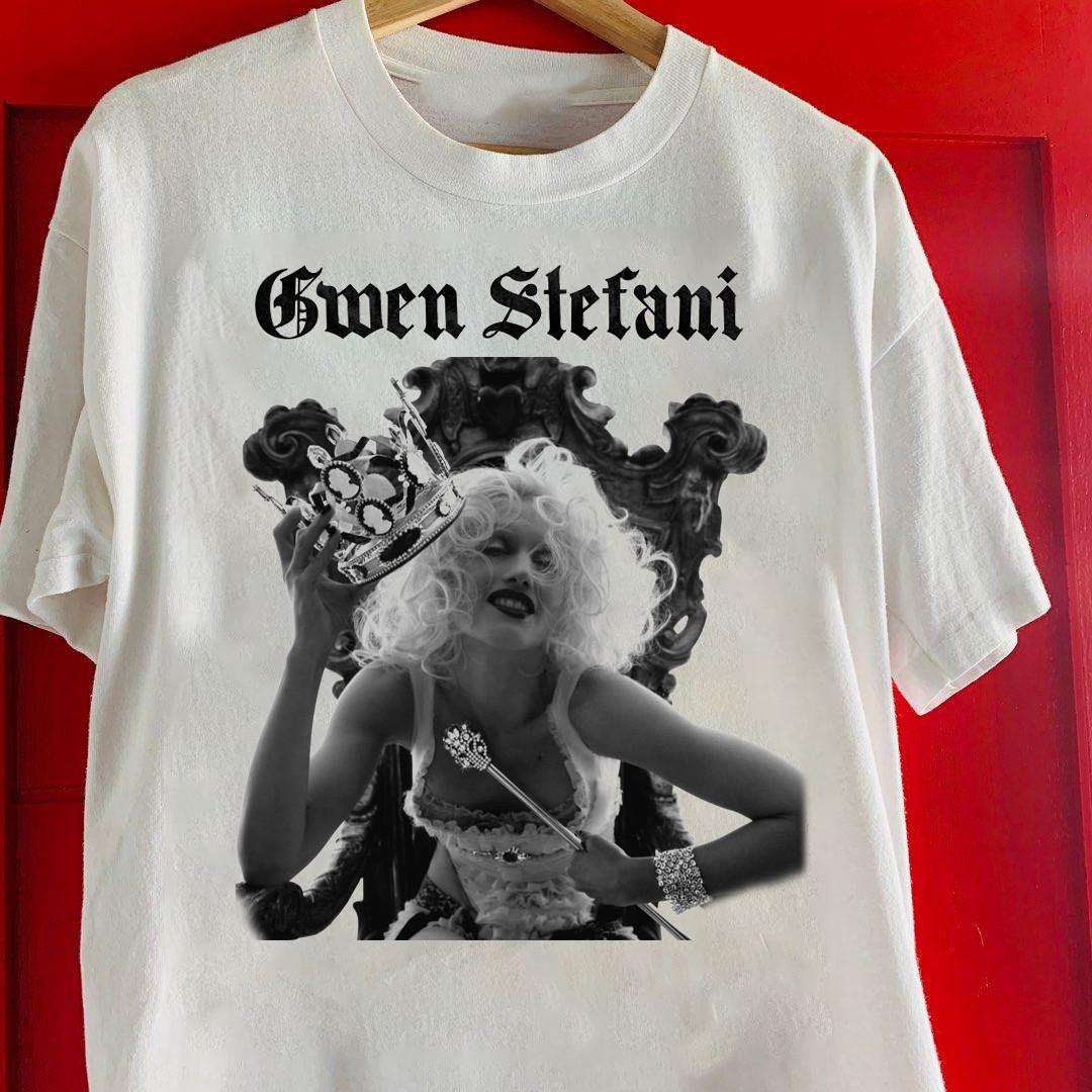 VTG GWEN STEFANI T-shirt Christmas Short Sleeve S-5XL XXXL