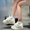 Aesthetic Series Thick-Soled Height-Increasing Sneakers - Trendy Unisex White Shoes
