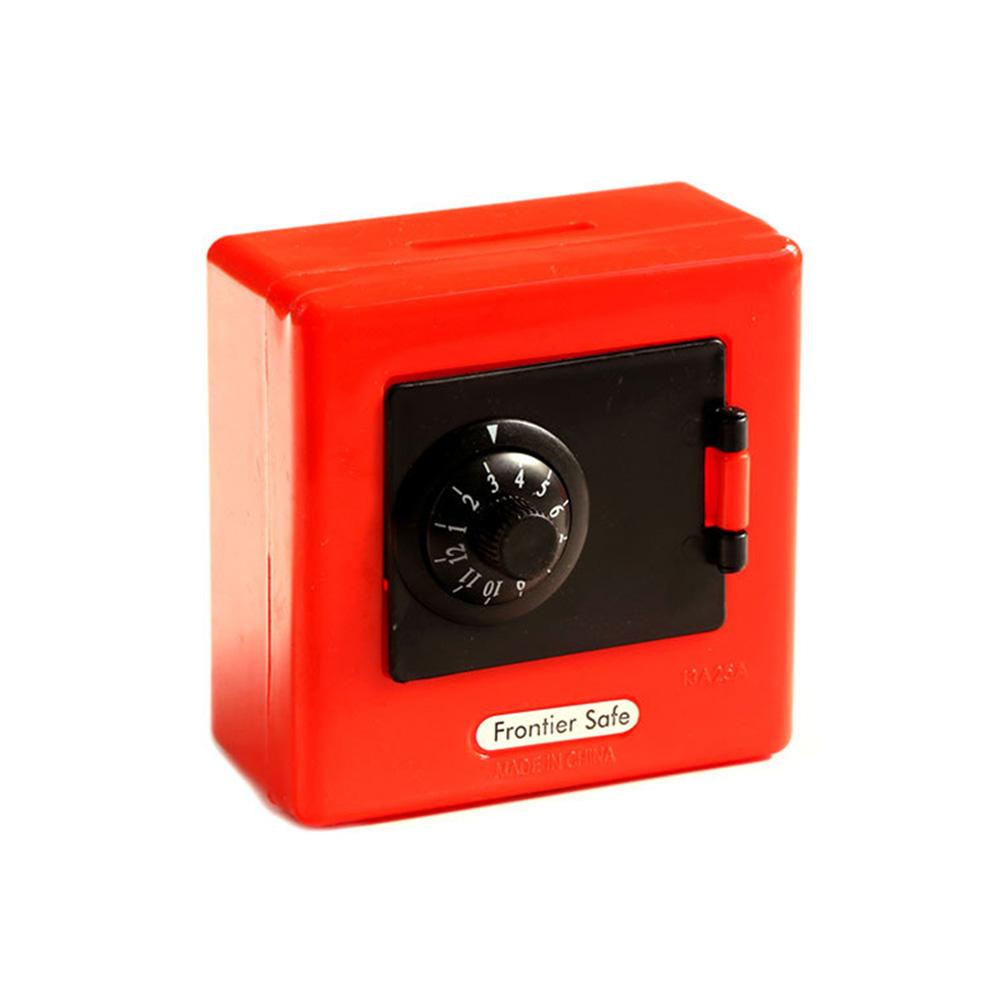 

Мини-банк Копилка Ретро Банкомат Вращающийся Пароль Наличные Монеты Сохранение Ящик Банковский Сейф Автоматический Депозит Банкноты Рождественский Подарок красный