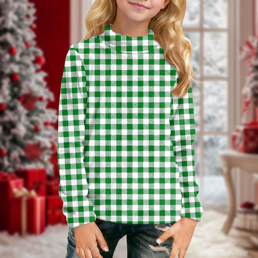 Kinder Alltags Langarm T-Shirt mit Aufdruck