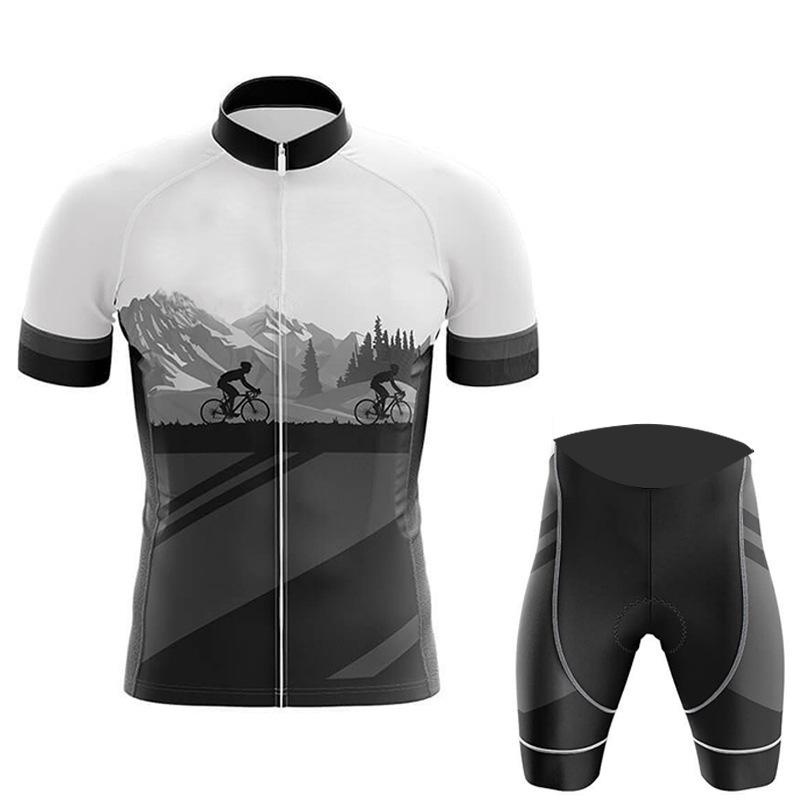 2026 Summer Breathable Suit Cycling Suit Breathable Race Tour De France Road Bike Cycling Suit Outdoor Short Sleeve Suit Sweating