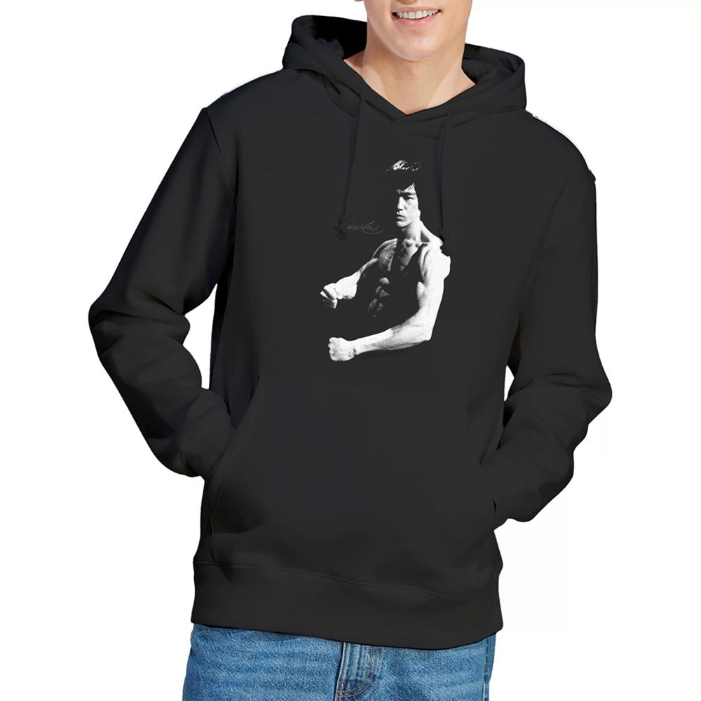 Bruce Lee Unisex Adult Stance Hoodie