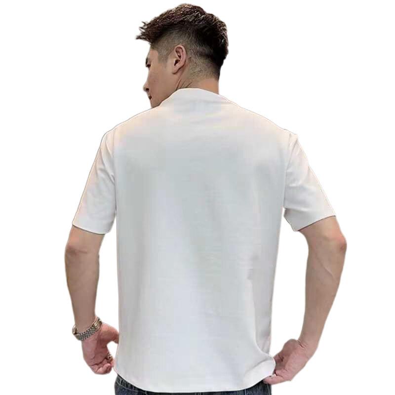 American Trendy Brand Versatile Round Neck Short-Sleeved Men'S And Women'S Oversize Loose Casual Top