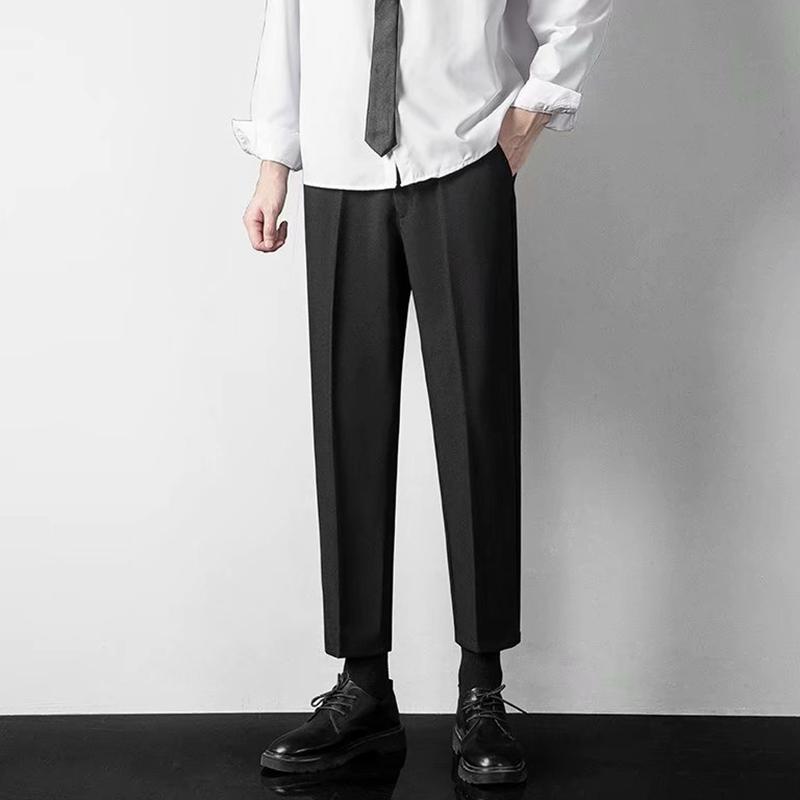 IELGY Kleine Hose Herren gerade lose Sommer dünne Eis Seide Casual koreanischen Stil Männer