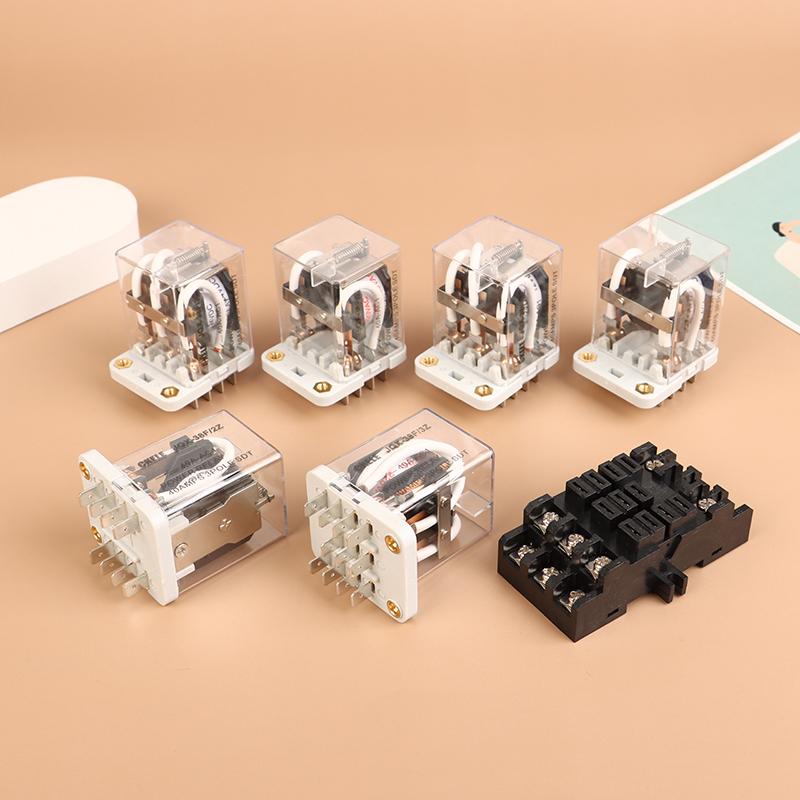 Intermediate Relay Jqx-38F 3Z 40A Power Relay Electromagnetic Relay Dc12V Dc24V Ac220V