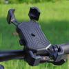 Phone Holder for Bike or Motocycels Automatic Locking Anti-Shock Bicycle Mobile Phone Holder Thickened Non-Slip Bracket