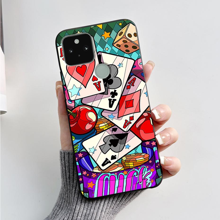 

Cartoon Case For Google Pixel 5A 5G Silicone Soft Back Cover Phone Cases For Google Pixel 5A 5 XL 5XL Pixel5 A Capa Funda Coque Pixel 5A 5G
