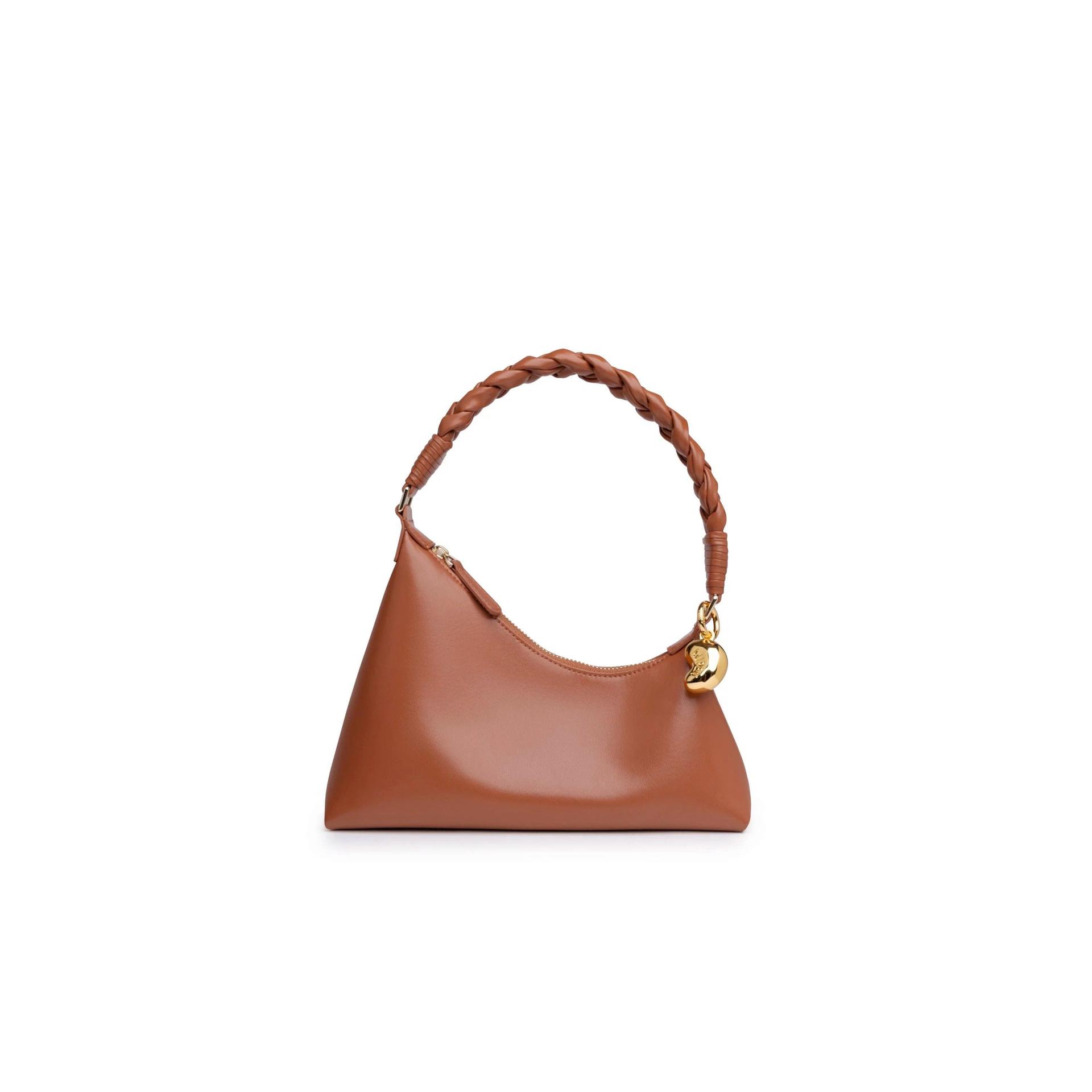 Same Handbag Woven Fried Dough Twists Braid Gold Bean Armpit Bag Handbag Women