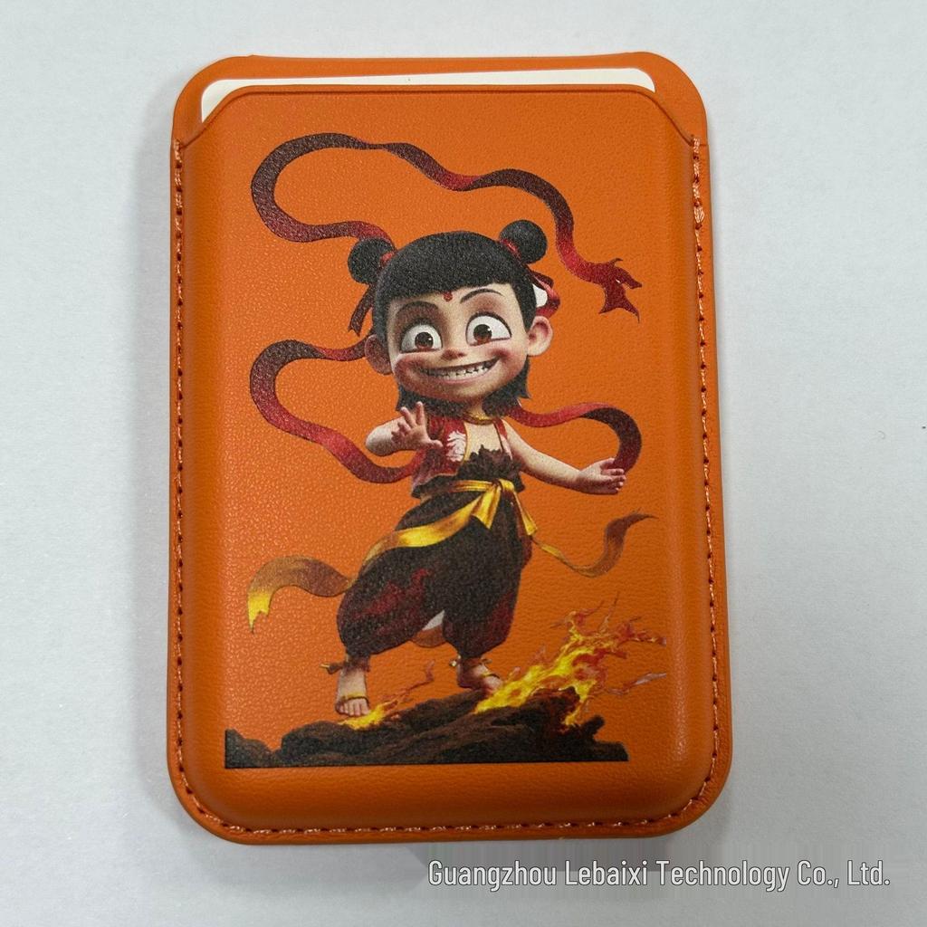 Eco-friendly Foldable Magnetic Card Holder for Apple 17 Promax Series