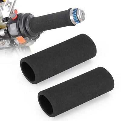Motorrad Vibrationsdämpfende Lenkergriffe Schaumstoff Komfort Rutschfeste Übergriffe Universell Schrumpfschlauch Lenkergriff Abdeckung Hülse